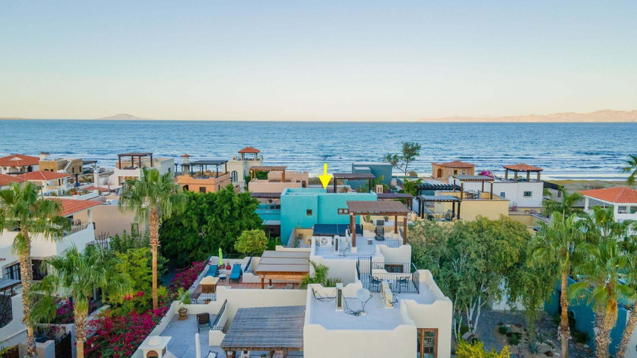 Aerial view 3, A Breathtaking Custom Home With a Private Pool 5 1/2 ft Deep and Ocean View, Comondú