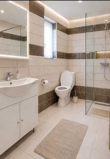 Bathroom 5, Pensiunea Alex, Borsa
