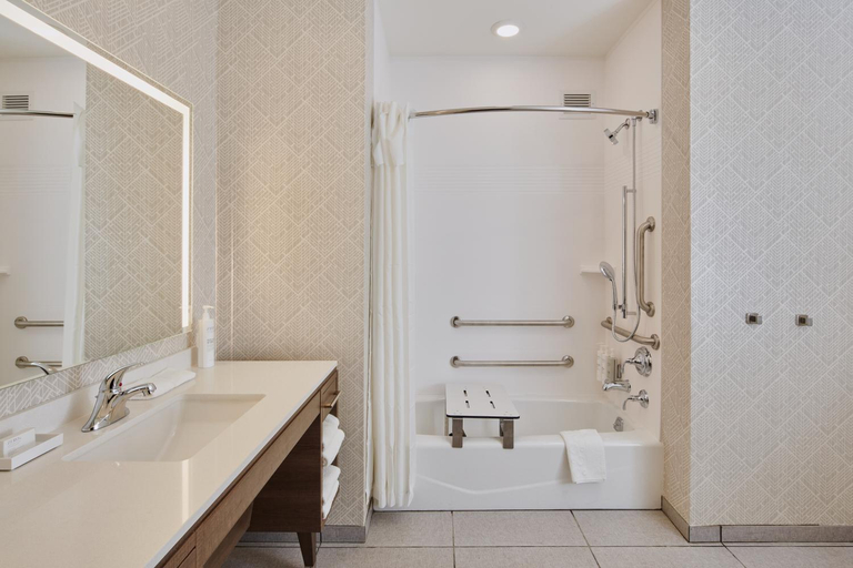 Bathroom 3, Home2 Suites By Hilton Sacramento At Csus, Sacramento