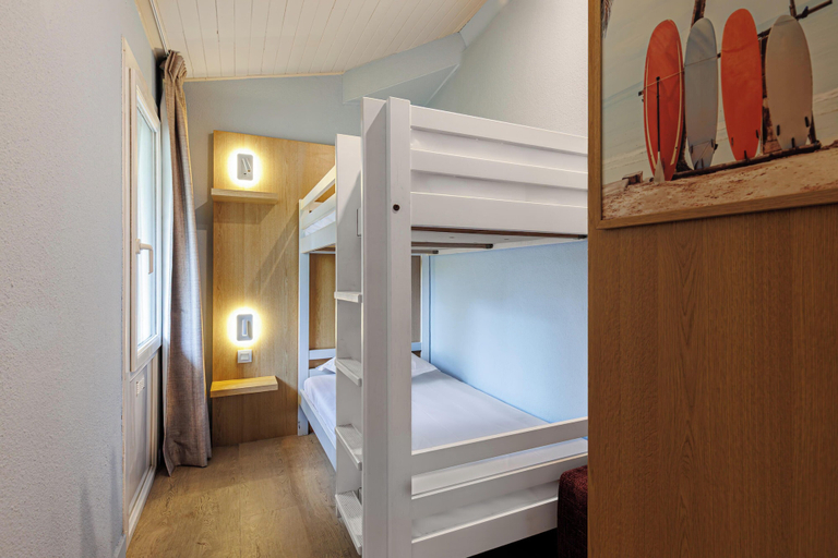 Bedroom 2, Belambra Clubs Capbreton - Les Vignes, Landes