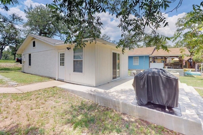 Exterior 2, Dog-friendly Waterfront Home With Dock, Grill, Water Views, Patio, Washer/dryer, Burnet
