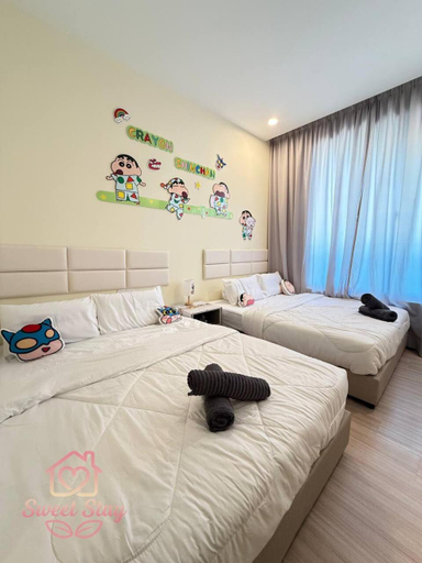 Bedroom 2, Melaka | The Wave Residences [B23A02], Malacca City
