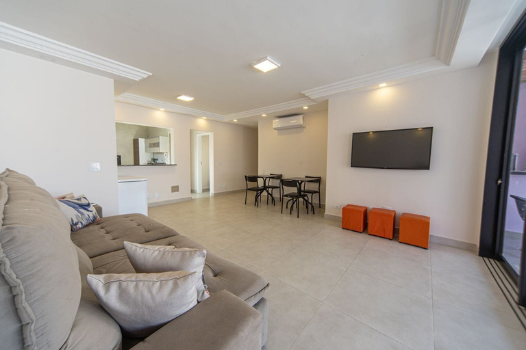 Room 2, Cobertura com Piscina Privativa a 650m da Praia, Guarujá
