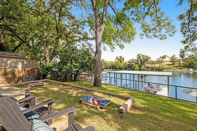 Terrace/patio 4, Two-story Waterfront Retreat With Boat Dock, Two Firepits & Two Kayaks, Burnet