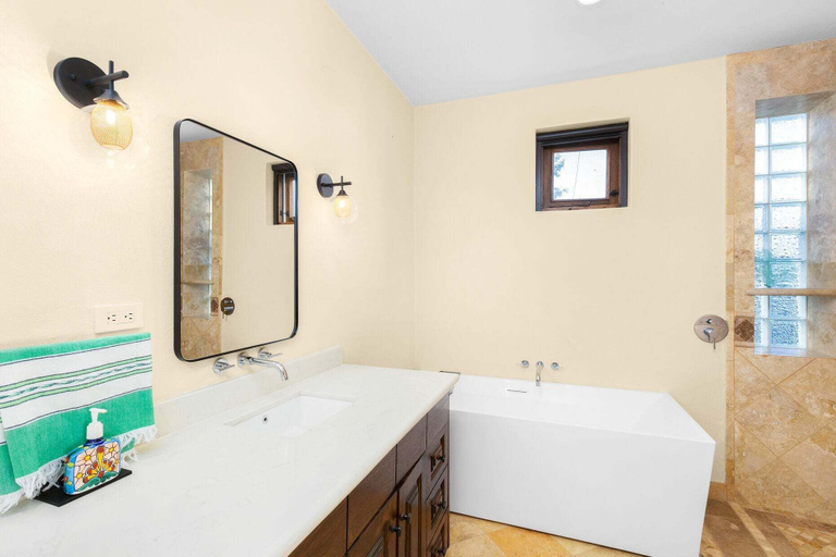 Bathroom 2, A Breathtaking Custom Home With a Private Pool 5 1/2 ft Deep and Ocean View, Comondú
