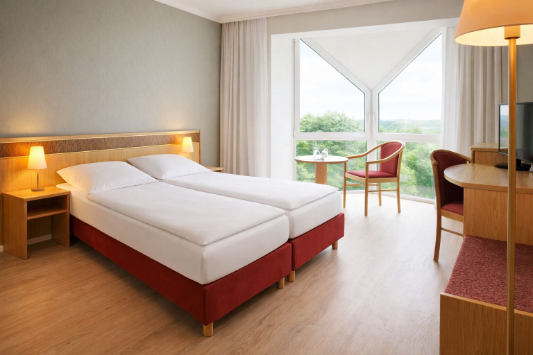 Bedroom 2, Hotel Kammweg, Ilm-Kreis
