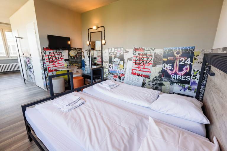 Bedroom 4, a&o Hamburg City - Hostel, Hamburg