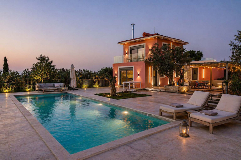 Room 3, Assini Estate - Poolside Seaview Koroni Retreat, Peloponnese