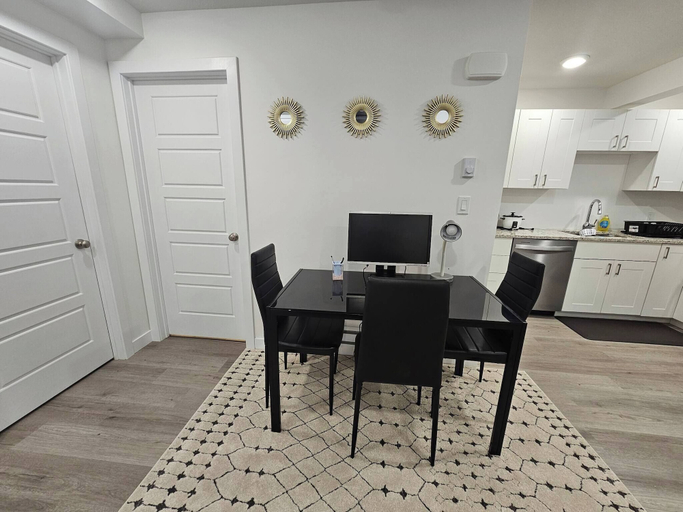 Dining room, Cozy 1-bedroom Basement Suite With Private Entrance in Saskatoon, Division No. 11