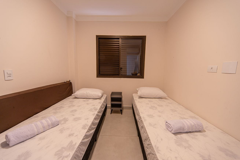 Room 3, Cobertura com Piscina Privativa a 650m da Praia, Guarujá