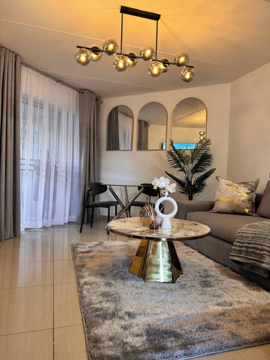 Living room 2, Stylish 1-bed in Bryanston, City of Johannesburg