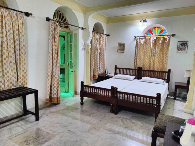 Bedroom 2, Palkiya Haveli - A Heritage Home, Kota
