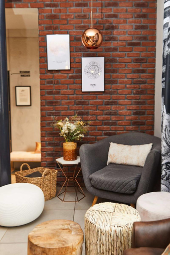 Public Area, Madrigal Hotel, Paris