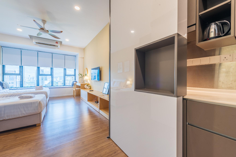 Bedroom 3, KLCC SkyTowerStayCation AT Ceylonz Suites By HAPYHOME, Kuala Lumpur