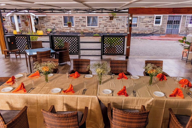 Outdoor dining 3, The Stem Hotel Ltd, Nakuru Town East