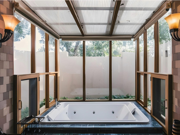 Bathroom 4, Montis Resort, Pai