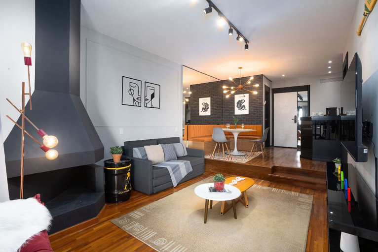 Living area 5, The Regent Flat, São Paulo