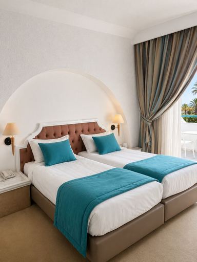 Bedroom 3, Hasdrubal Thalassa Port El Kantaoui, Hammam Sousse