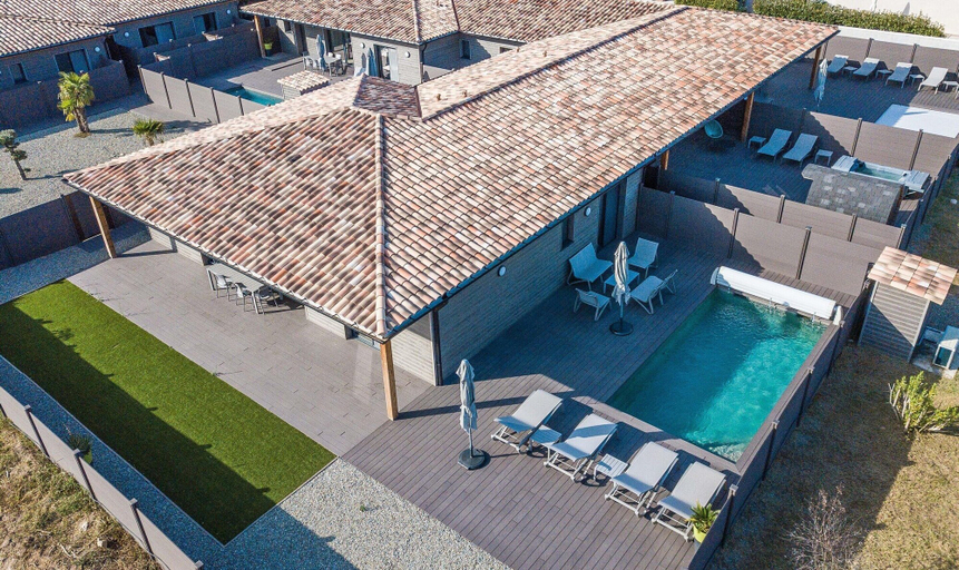 View from property 4, Green Corsican Oasis With Pool, Corse-du-Sud