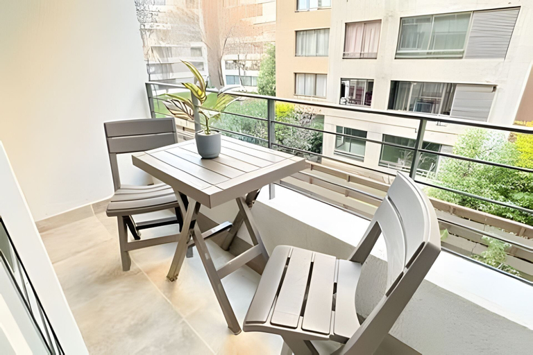 Outdoor dining 3, Depto. moderno cerca Movistar Arena, Cordillera