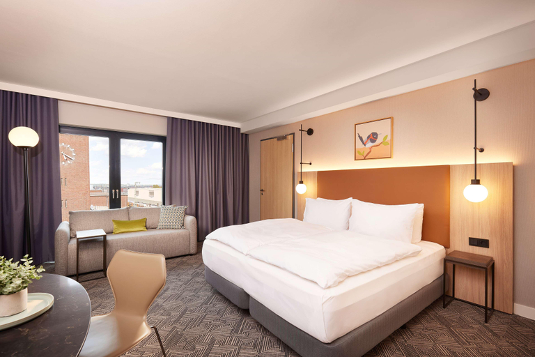 Bedroom 4, Adina Apartment Hotel Dusseldorf, Düsseldorf