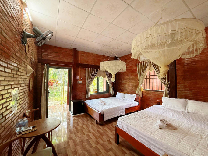 Bedroom 2, Thuy Tien Ecolodge, Tân Phú