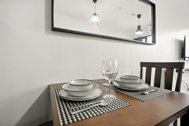 Dining room 5, Room-makati Penthouse Studio With City V, Makati City