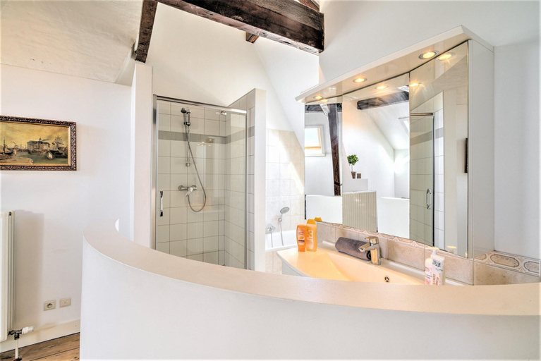 Bathroom 3, Elegant Duplex for 12 in Capital Street, Antwerpen