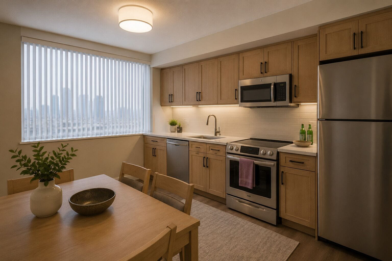 Private kitchen, The Orynth Hotel, Toronto