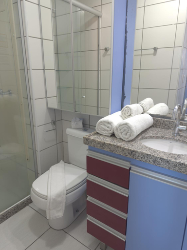Bathroom 4, Grupo Vip Beach Class Fortaleza, Fortaleza