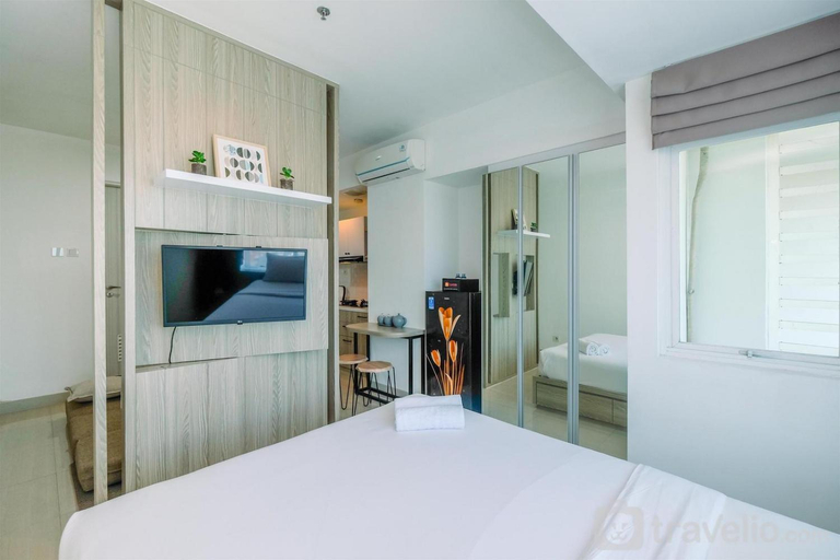 Bedroom 2, Simply Studio Grand Kamala Lagoon By Travelio, Bekasi