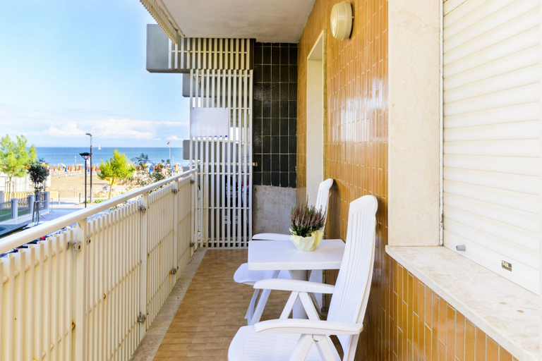 Balcony, Sea View Flat in Lignano, Udine