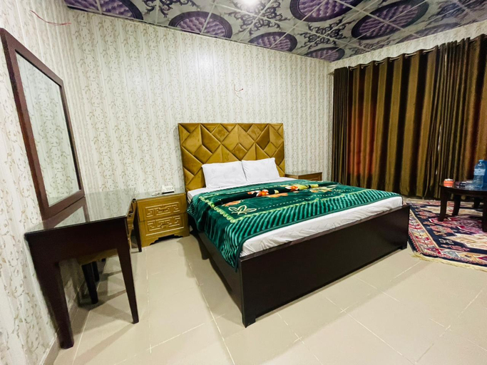 Bedroom 2, Blue Ocean Hotal Kalam, Malakand