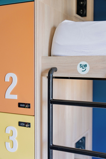 Bedroom 3, Slo Bordeaux Hostel, Gironde