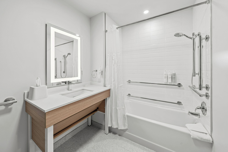 Bathroom 4, Spark by Hilton Milford Boston, Worcester