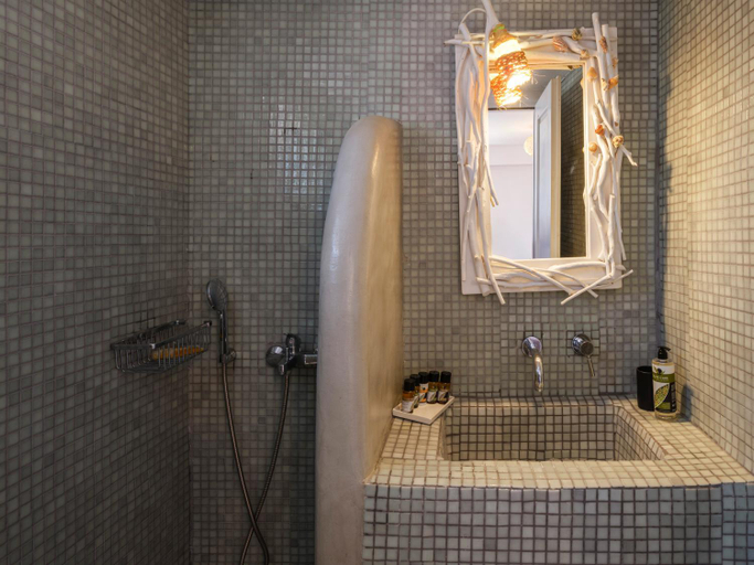Bathroom 5, Mykonist Merchia Beach Villas & Suites, South Aegean