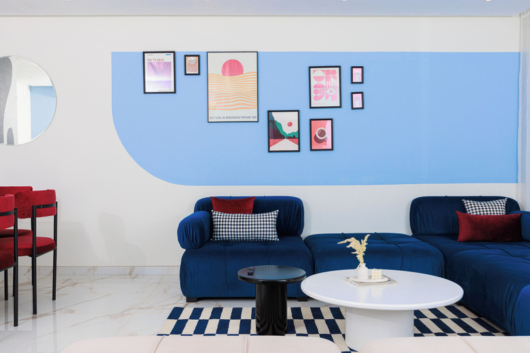 Living area 3, The Lodge, Rabat