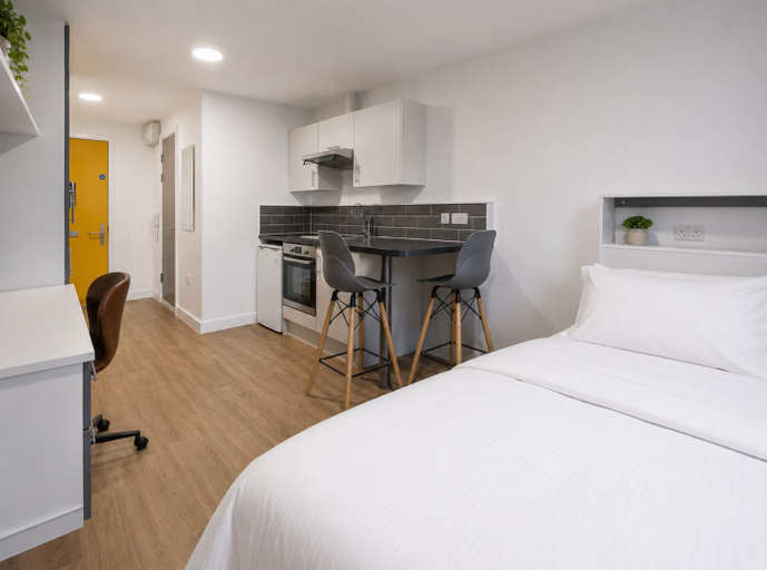 Bedroom 2, Foundry Courtyard by UTDM, Glasgow
