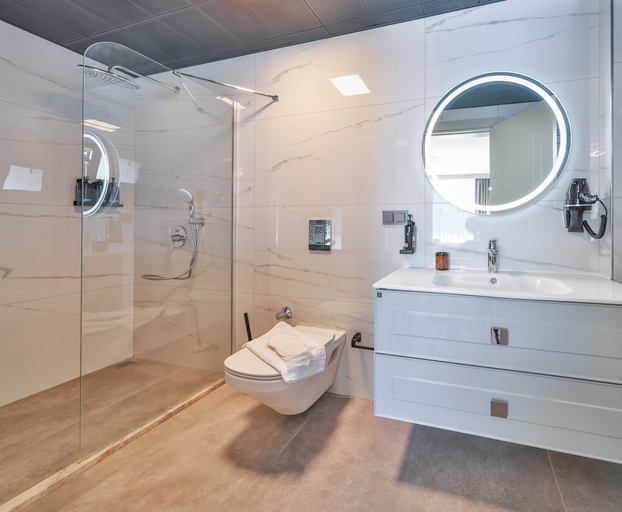 Bathroom 5, Samira Resort Hotel Aparts & Villas, Kaş