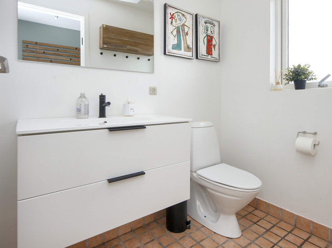 Bathroom, 4 star holiday home in Harboøre, Lemvig