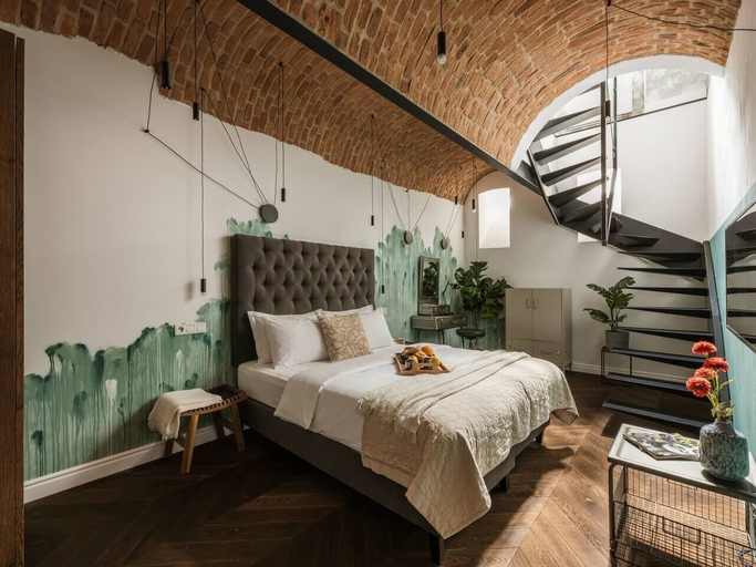 Bedroom 2, Kleparz modern by Fragola Apartments, Kraków City