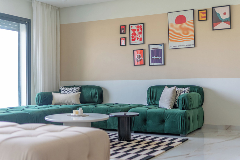 Living area 2, The Lodge, Rabat