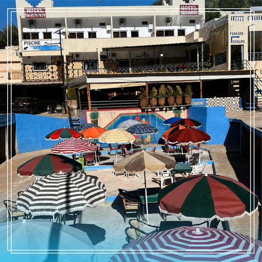 Outdoor dining 3, Auberge Bab Chellal, Agadir-Ida ou Tanane