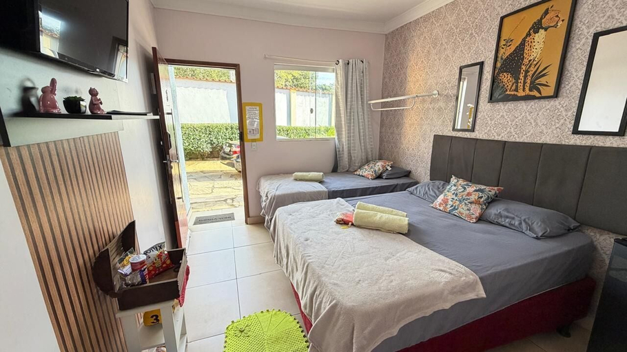 Bedroom 3, Pousada Cantinho de Piri, Pirenópolis