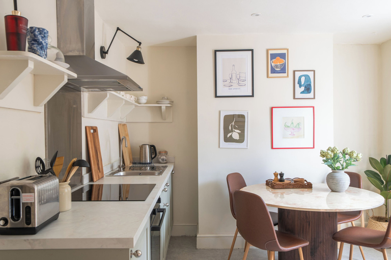 Private kitchen, Garden apartment with balcony, Bath and North East Somerset