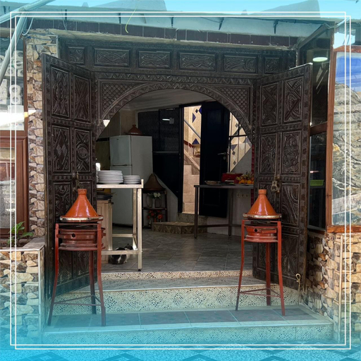 Outdoor dining 5, Auberge Bab Chellal, Agadir-Ida ou Tanane