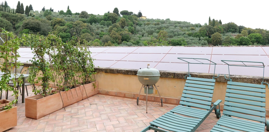 Terrace/patio 2, Tuscanflat Castle, Siena