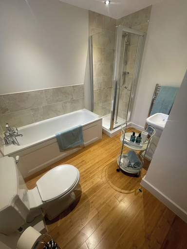 Bathroom 3, Braemore Walled Garden B&B, Highland