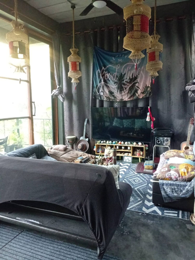 Room 1, Crystal Jungle House - Rooftop mountain view, Ko Phangan