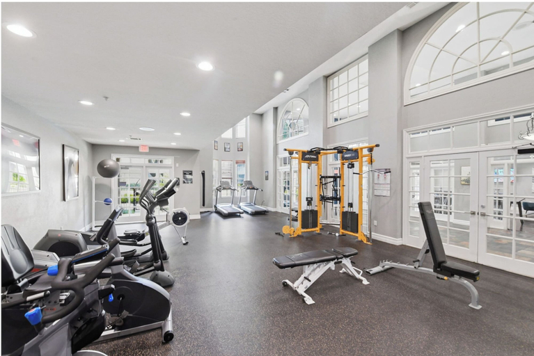 Fitness facility 2, Inwoods Park by Stylish Stays, Dallas